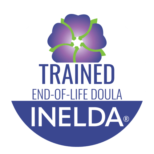 INELDA Trained End-of-Life Doula certification badge